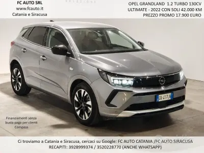 Usata Opel Grandland X Ultimate 131 CV (96 kW) 2022 Grigio SUV