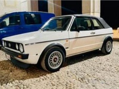 Usata VW Golf Cabriolet 75 CV (55 kW) 1986 Bianco Cabrio