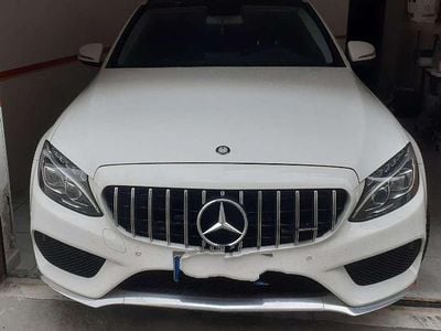 Usata Mercedes C220 AMG 170 CV (125 kW) 2016 Bianco Station wagon