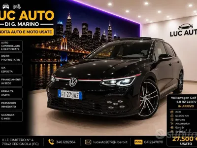 Usata VW Golf VIII GTI 245 CV (180 kW) 2020 Nero Berlina