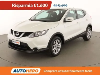 Usata Nissan Qashqai Acenta 110 CV (80 kW) 2017 Bianco SUV