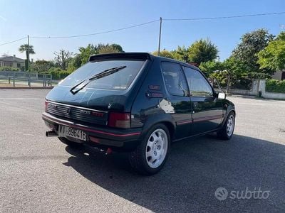 Usata Peugeot 205 GTi 102 CV (75 kW) 1992 Verde Berlina