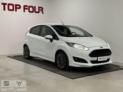 Begagnad Ford Fiesta ST-Line 75 HK (55 kW) 2017 Vit Sedan
