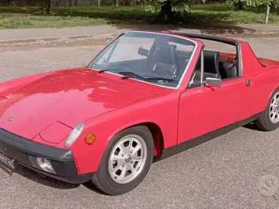Usata Porsche 914 1970 Rosso Cabrio