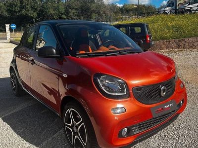 Usata Smart ForFour Passion 90 CV (66 kW) 2017 Arancione Utilitaria
