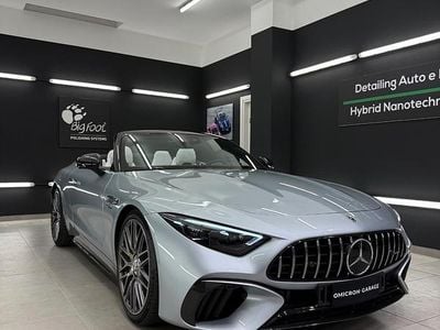 Usado Mercedes SL63 AMG AMG 585 CV (430 kW) 2022 Plateado Descapotable