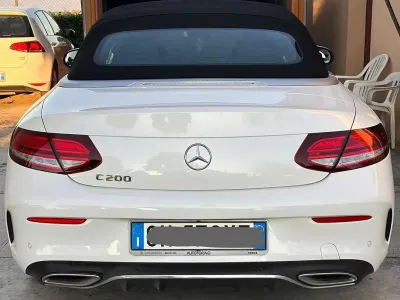 Usata Mercedes C200 Executive 184 CV (135 kW) 2022 Bianco Cabrio