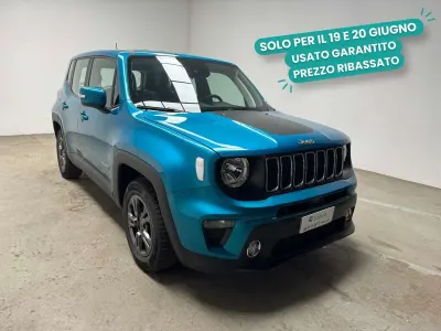 Usata Jeep Renegade Longitude 120 CV (88 kW) 2021 Blu SUV