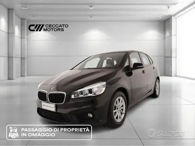 Usata BMW 216 Active Tourer Advantage 116 CV (85 kW) 2018 Nero Monovolume