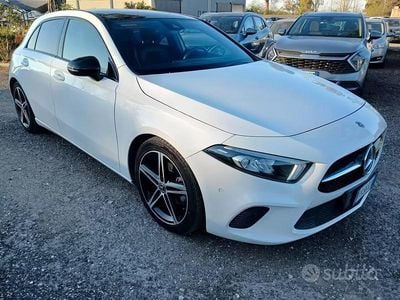 Usata Mercedes A180 Premium 116 CV (85 kW) 2018 Bianco Berlina