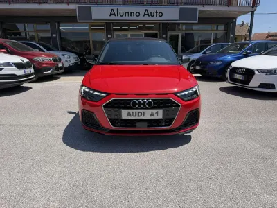 Usata Audi A1 Sportback Admired 116 CV (85 kW) 2020 Rosso misano/ tetto nero Utilitaria