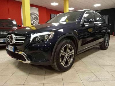 Usata Mercedes GLC250 Exclusive 204 CV (150 kW) 2016 Blu SUV