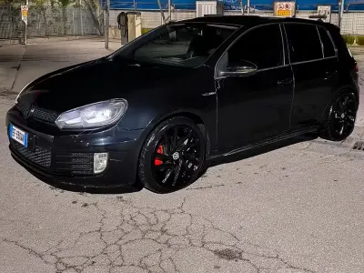 Usata VW Golf VI GTD 170 CV (125 kW) 2010 Nero Utilitaria