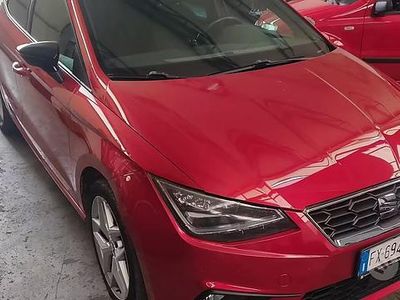 Usata Seat Ibiza FR 89 CV (65 kW) 2019 Rosso Utilitaria