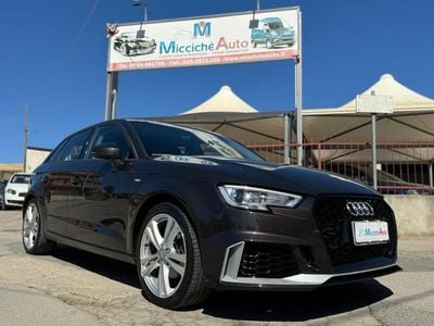 Usata Audi A3 Sport 150 CV (110 kW) 2017 Marrone Berlina