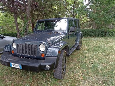 usata Jeep Wrangler Wrangler Unlimited 2.8 CRD Sahara Auto