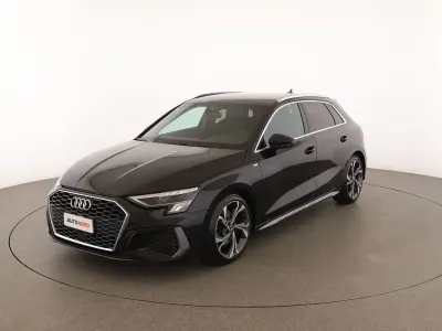 Usata Audi A3 Sportback e-tron S-Line 150 CV (110 kW) 2021 Nero Utilitaria
