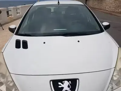 Usata Peugeot 206 68 CV (50 kW) 2009 Bianco Berlina