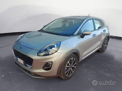 Usata Ford Puma Titanium 125 CV (91 kW) 2022 Arancione SUV