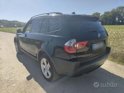 Usata BMW X3 150 CV (110 kW) 2004 Nero SUV