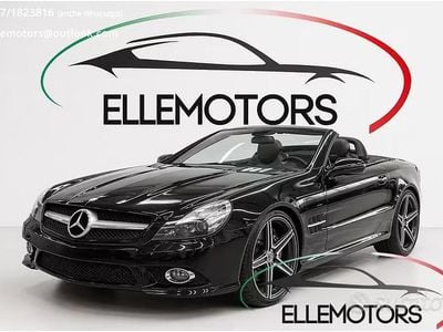 Usata Mercedes SL350 315 CV (231 kW) 2010 Nero Cabrio