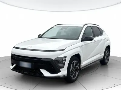 Usata Hyundai Kona N Line 120 CV (88 kW) 2023 Bianco SUV
