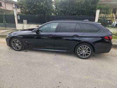 Usata BMW 520 M Sport 190 CV (139 kW) 2021 Nero Station wagon