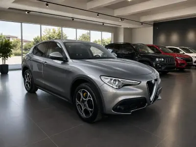 Usata Alfa Romeo Stelvio Executive 209 CV (153 kW) 2019 Grigio SUV