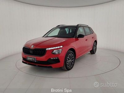Usata Skoda Kamiq Style 116 CV (85 kW) 2024 Rosso pastello SUV