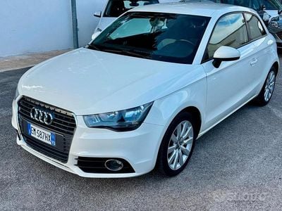 Usata Audi A1 Ambition 105 CV (77 kW) 2013 Bianco Utilitaria