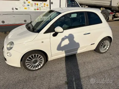 Usata Fiat 500 Sport 101 CV (74 kW) 2007 Bianco Berlina