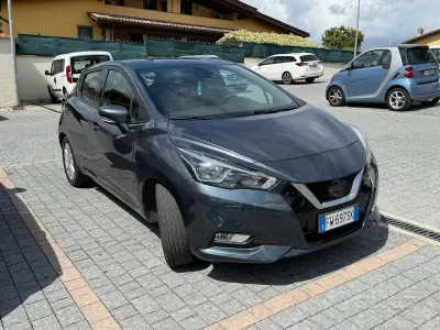 Usata Nissan Micra Acenta 71 CV (52 kW) 2019 Grigio Utilitaria