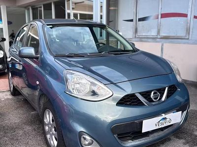 Usata Nissan Micra Acenta 80 CV (58 kW) 2017 Blu Utilitaria