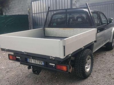 Usata Mitsubishi L200 99 CV (72 kW) 2001 Nero Pick-up