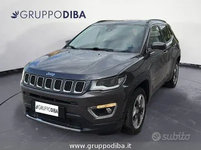 Usata Jeep Compass Limited 140 CV (102 kW) 2018 Grigio SUV