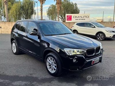 Usata BMW X3 190 CV (139 kW) 2014 Nero SUV