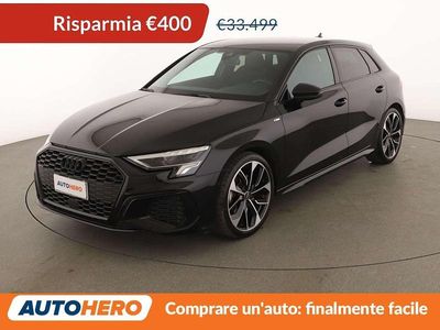Usata Audi A3 S-Line 150 CV (110 kW) 2024 Nero Berlina