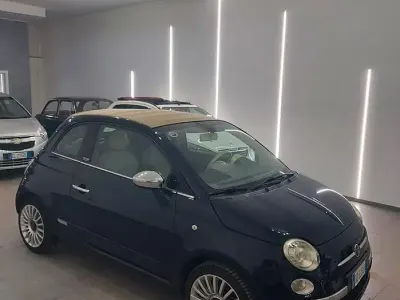 Occasion Fiat 500C Rock 75 ch (55 kW) 2010 Bleue Cabriolet