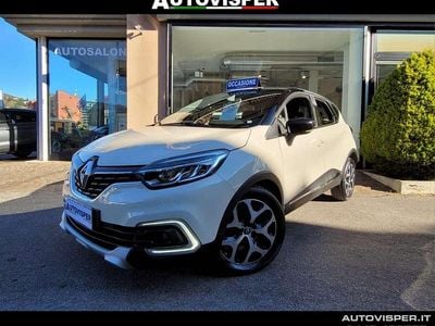 Usata Renault Captur 90 CV (66 kW) 2018 Bicolore bianco panna / nero SUV