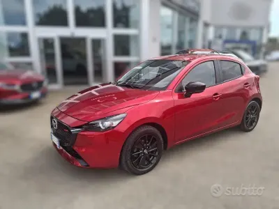 Begagnad Mazda 2 Homura-Line 90 HK (66 kW) 2024 Röd Halvkombi