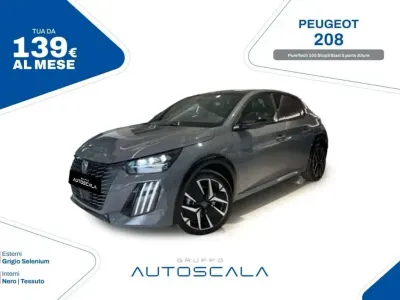 Usata Peugeot 208 Allure 101 CV (74 kW) 2024 Grigio selenium Utilitaria