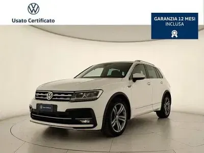 Usata VW Tiguan Sportline 150 CV (110 kW) 2020 Bianco SUV