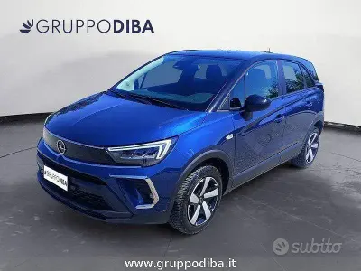 Usata Opel Crossland Elegance 110 CV (80 kW) 2021 Bluazzurro SUV