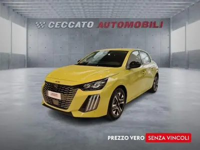 Nuova Peugeot 208 Allure 100 CV (73 kW) 2026 Giallo Utilitaria