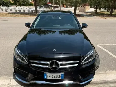 Usata Mercedes C220 170 CV (125 kW) 2017 Nero Station wagon