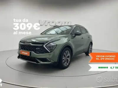 Usata Kia Sportage 179 CV (131 kW) 2022 Verde SUV
