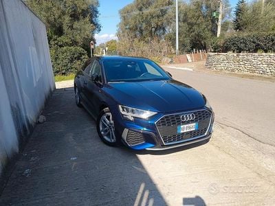 Usata Audi A3 Business 150 CV (110 kW) 2022 Blu Berlina