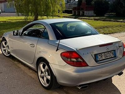 Usata Mercedes SLK200 184 CV (135 kW) 2008 Grigio Cabrio