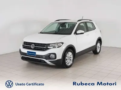 Usado VW T-Cross Style 95 CV (69 kW) 2020 Blanco SUV