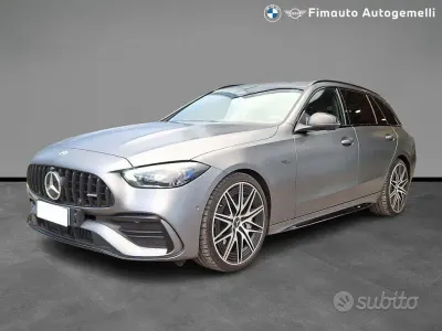 Usata Mercedes C43 AMG Premium 408 CV (300 kW) 2023 Grigio / metallizzato Station wagon